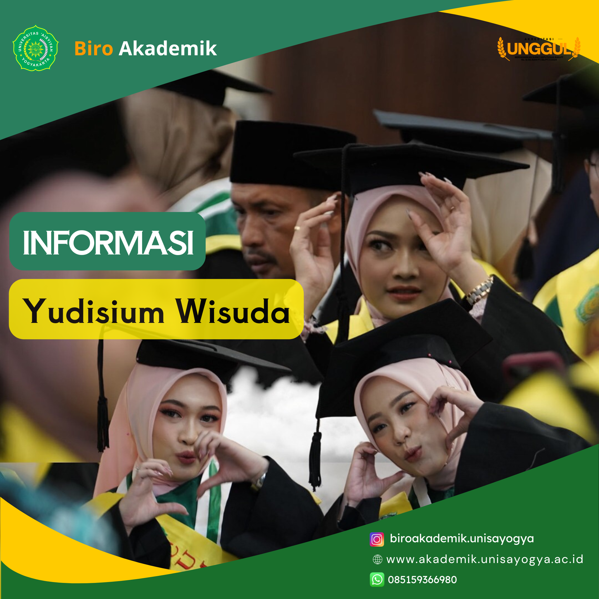 PAHAMI PERSYARATAN PENDAFTARAN YUDISIUM-WISUDA UNIVERSITAS ‘AISYIYAH YOGYAKARTA
